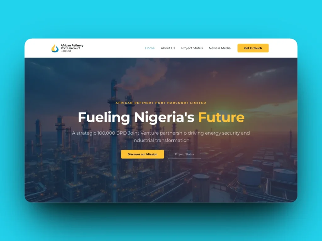 ARPHL Website Design by Awora Studio