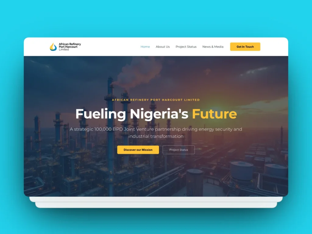 ARPHL Website Design by Awora Studio